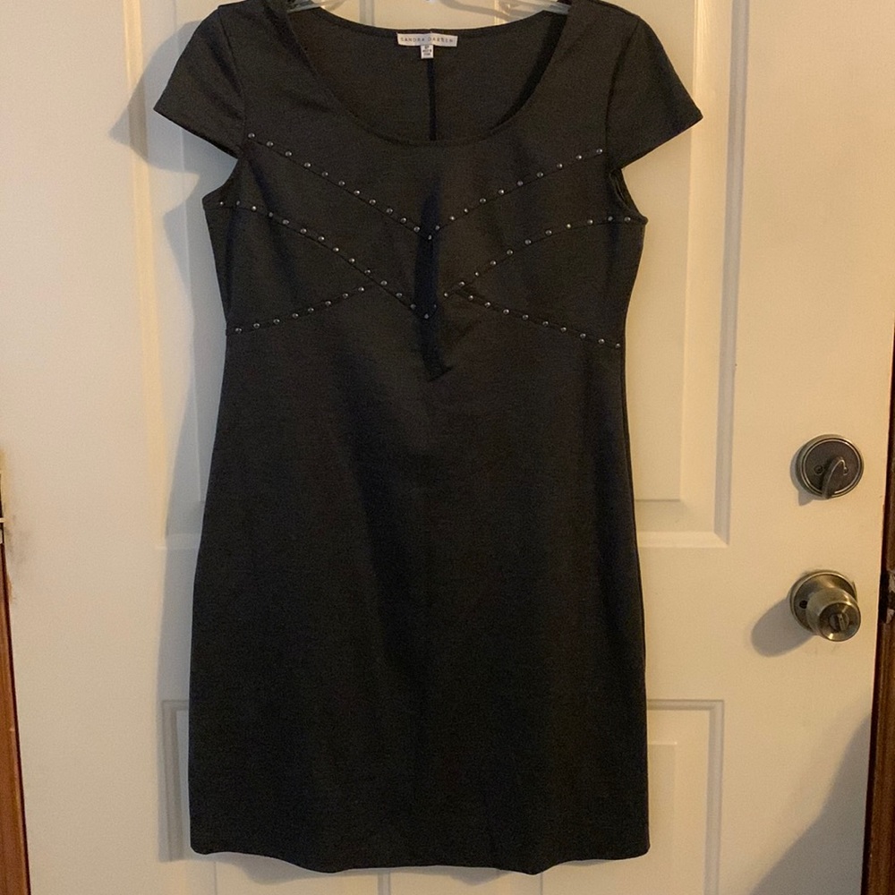 Used Sandra Darren midi dress size 6 petite